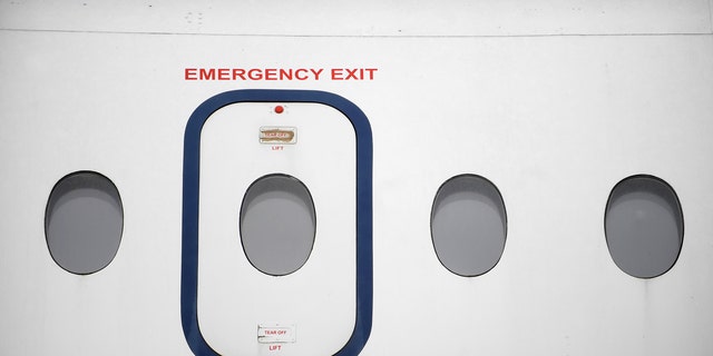 Dana Air has blamed passengers for one of the plane's emergency exist doors falling off during landing. All passengers have denied tampering with the door.