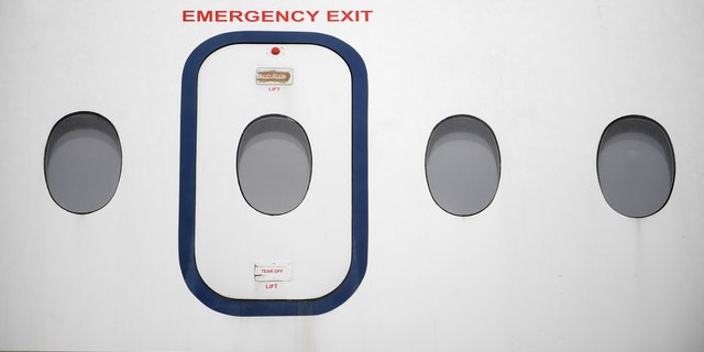 Dana Air has blamed passengers for one of the plane's emergency exist doors falling off during landing. All passengers have denied tampering with the door.