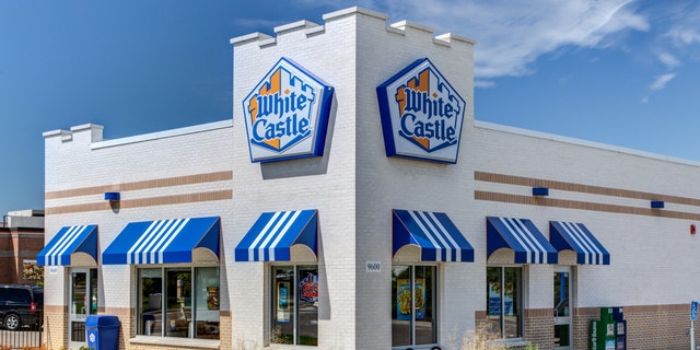 Bloomington, United States - June 21, 2014: White Castle restuarant exterior. White Castle is a fast food restaurant chain and generally credited as the first fast food chain in the United States.