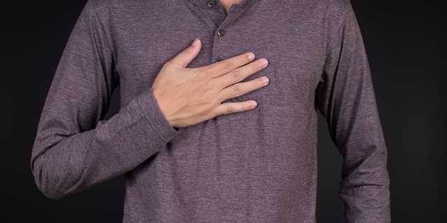 Man: Chest Pain