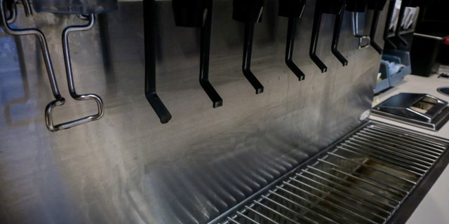 a soda machine switch.