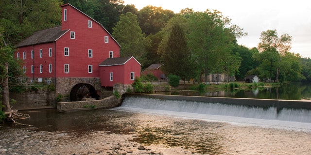 "This is the historic Clinton, New Jersey mill. It is well known around central Jersey for it's history and classic look."