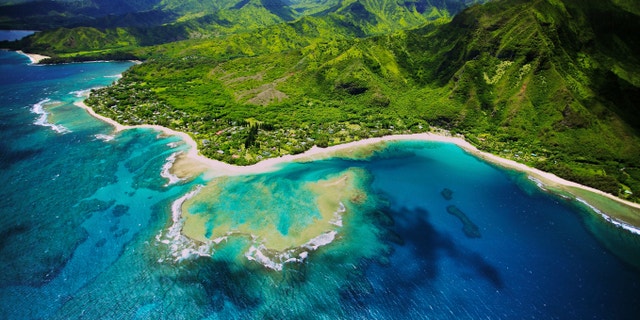 The Kauai, Hawaii location where Jurassic Park took place