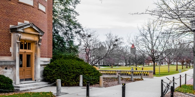 Main quad of University of Illinois at Urbana-Champaign