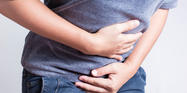 Woman Stomach Ache