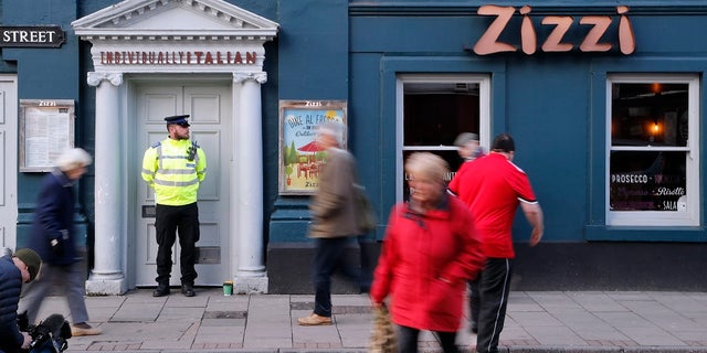 Authorities are looking into security footage that appeared to show a man and a woman walking through an alleyway connecting the Zizzi restaurant and the bench where Sergei Skripal and his daughter were found.