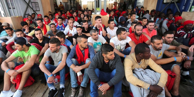 About 614,000 have arrived in Italy from North Africa since 2014. Italy accuses the rest of Europe of not helping to spread the burden.