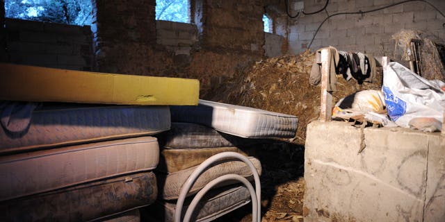 Feb. 29, 2016: A farmhouse where refugees took shelter in Southern Italy. (AP)