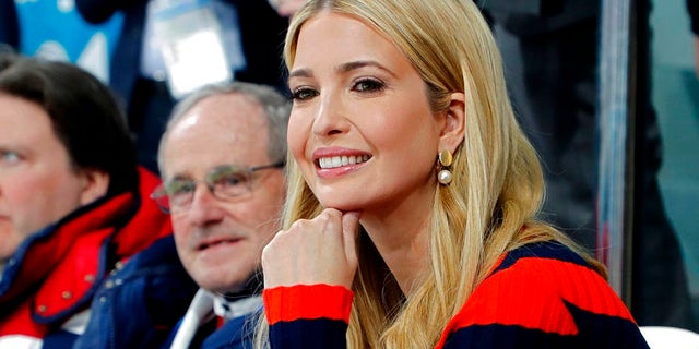 Ivanka Trump, U.S. President Donald Trump's daughter and senior White House adviser, watches the men's final curling match between United States and Sweden at the 2018 Winter Olympics in Gangneung, South Korea, Saturday, Feb. 24, 2018.