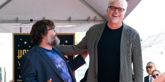Tim Robbins attended Jack Black’s Hollywood Walk of Fame ceremony. The two starred in the HBO series "The Brink."