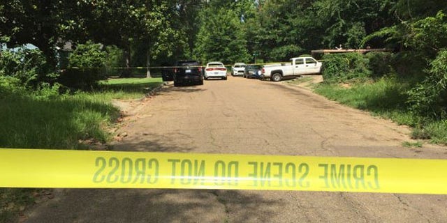 Cops in Jackson, Miss., say a severed head was left on the front steps of a house.
