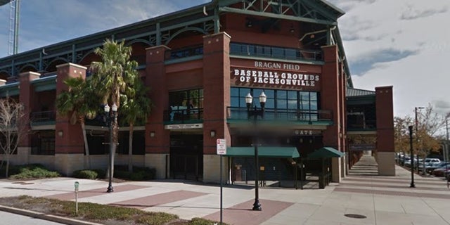 The Baseball Grounds of Jacksonville, home to the Jumbo Shrimp.