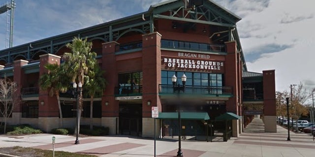 The Baseball Grounds of Jacksonville, home to the Jumbo Shrimp.