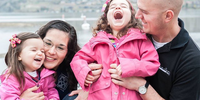 Jacob Forman, 34, was charged with murder in the deaths of his wife, Clara, and two daughters, Karina (L) 7, and Yesenia (R) 8.