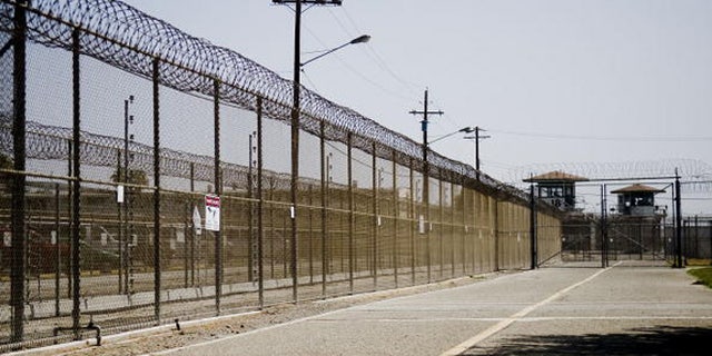 The California Institution for Men prison fence is seen on August 19, 2009 in Chino, California. (Getty Images)