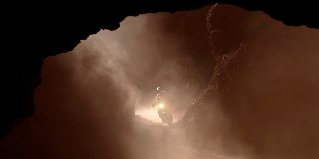 Ivan Jakes during stage 3 of the Dakar rally