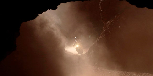Ivan Jakes during stage 3 of the Dakar rally