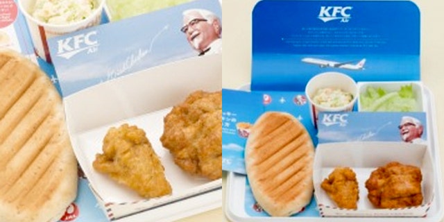 Japan Airlines will begin serving KFC on select holiday flights.