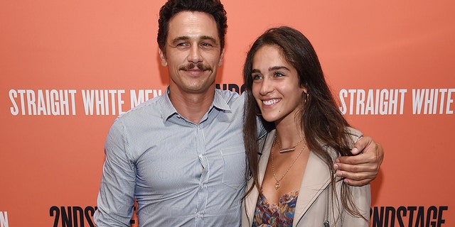 James Franco and girlfriend Isabel Pakzad attend the opening night of "Straight White Men" in NYC on July 23, months after the actor's harassment controversy.