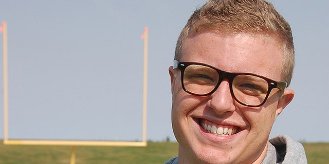 Sept. 11, 2012: Jamie Kuntz says he was kicked of the North Dakota State College of Science football team for being gay. School officials say he was dismissed from the team for lying to a coach. (AP)