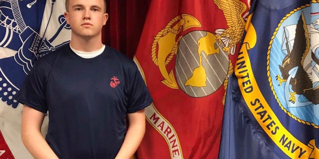 Tyler Jarrell, 18, enlisted in the U.S. Marine Corps just days before he was killed in a ride accident at the Ohio State Fair.