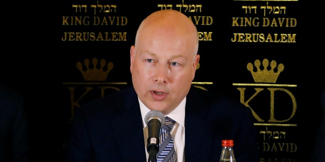 Jason Greenblatt, President Trump's special envoy to the Mideast.