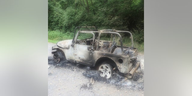The vehicle was loaded with fireworks that were apparently ignited accidentally as others were being set off nearby.