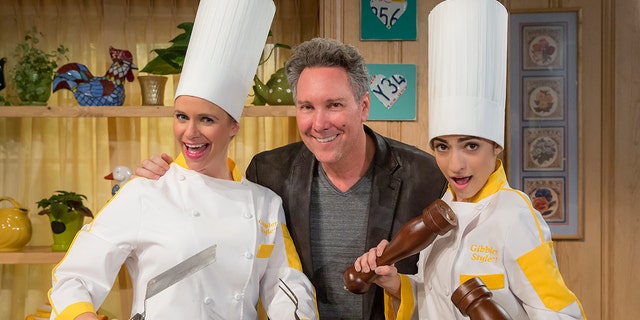 'Fuller House' showrunner Jeff Franklin (center) has been fired over inappropriate behavior.