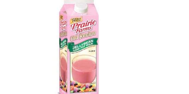 Prairie Farms Dairy has a new milk flavored like jellybeans for Easter.