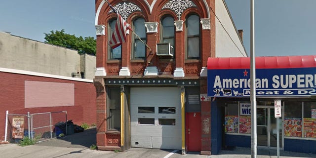 Cops responded to a burglary Thursday night at this firehouse in New Jersey's Jersey City.