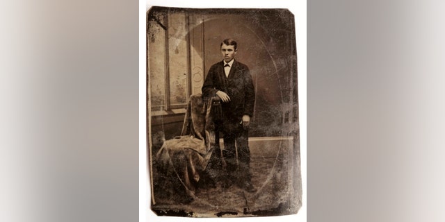 The tintype photo of Jesse James