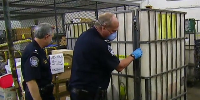 “The No. 1 drug killing Americans is fentanyl,” said Richard Baum, acting White House drug czar said, “coming through mail in lots of small packages."