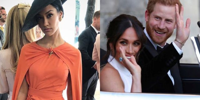 Actress Janina Gavankar reveals more details from inside Meghan Markle and Prince Harry's royal wedding reception.