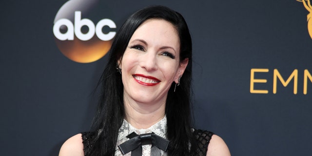 Actress Jill Kargman, of Bravo's "Odd Mom Out," arrives at the 68th Primetime Emmy Awards in Los Angeles, California, U.S., September 18, 2016. REUTERS/Lucy Nicholson - RTSOBQ8