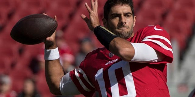 Jimmy Garoppolo was the New England Patriots backup quarterback.