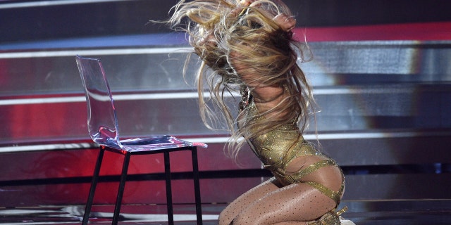 Video Vanguard award winner Jennifer Lopez performs at the MTV Video Music Awards at Radio City Music Hall on Monday, Aug. 20, 2018, in New York. (Photo by Chris Pizzello/Invision/AP)