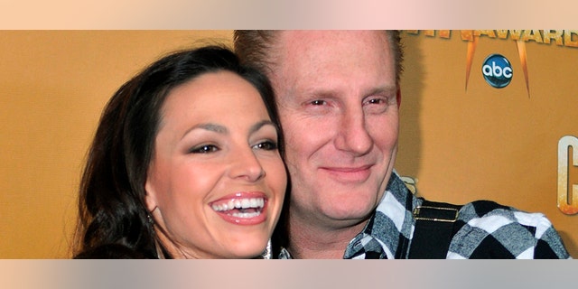 Singer/songwriters Joey + Rory, nominees for Vocal Duo of the Year, arrive at the 44th annual Country Music Association Awards in Nashville, Tennessee November 10, 2010.