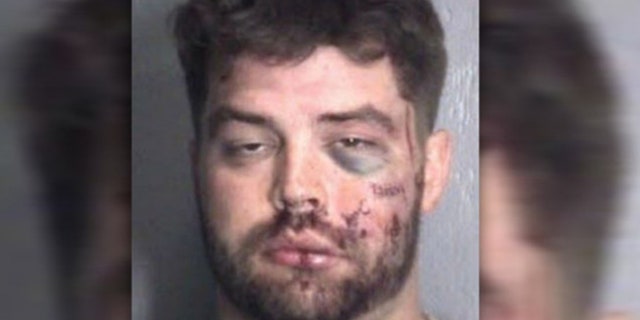 John Alexander Bracken is accused of breaking into a home and getting into a fight with a resident.