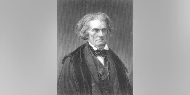 A 19th century portrait of John C. Calhoun.