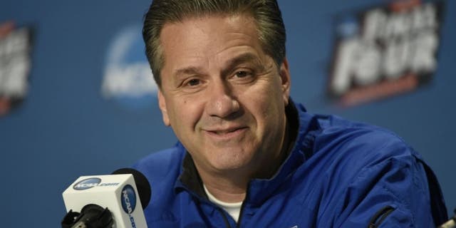 An adorable kid reporter grills John Calipari in his postgame press  conference | Fox News