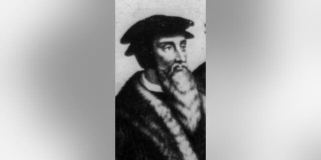 John Calvin, the Protestant Reformation leader of Geneva, Switzerland.
