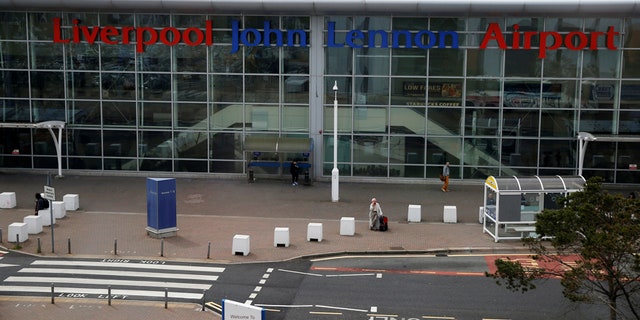 May 19, 2016: A general view of the outside of the passenger terminal at Liverpool John Lennon Airport in Liverpool, England.