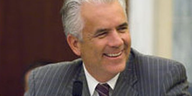 Sen. John Ensign, shown here in an undated photo, says Nevada should not ban prostitution and local governments should decide the fate of the world's oldest profession.