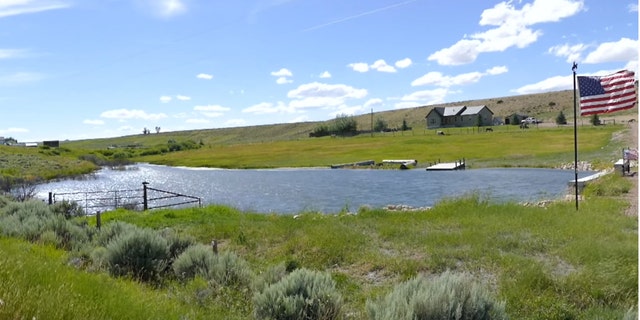 Johnson constructed his stock pond in 2012.