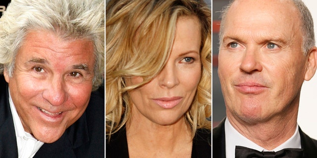 From l-r: Jon Peters, Kim Basinger and Michael Keaton.