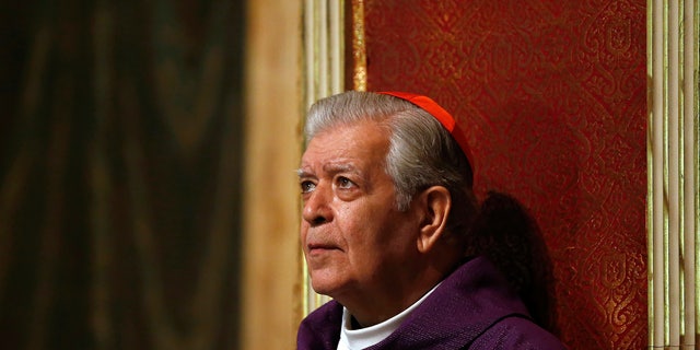 Cardinal Jorge Urosa Savino in a 2013 file photo.