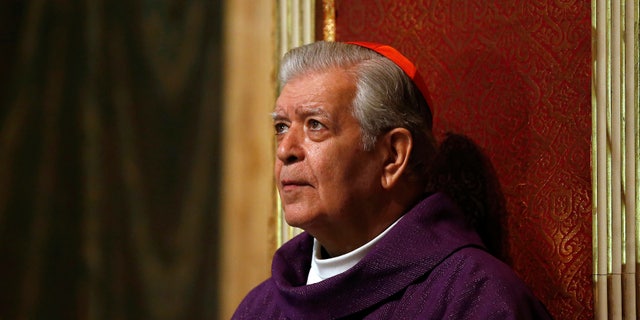 Cardinal Jorge Urosa Savino in a 2013 file photo.
