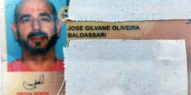 Jose Baldassari was arrested six miles from the Marcelino Serna border crossing in El Paso County, Texas.