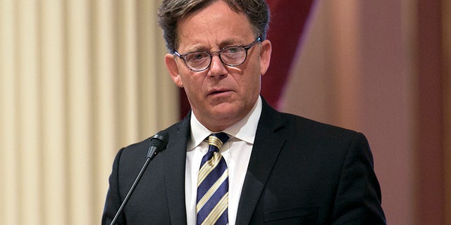 California State Sen. Josh Newman, D-Fullerton, on June 15, 2017 in Sacramento, Calif. Newman is facing a recall campaign over his vote to increase the gas tax.