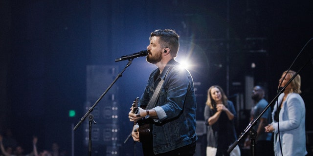 Josh Baldwin sings his new single "Stand in Your Love" at Bethel's "Heaven Come Conference" in Dallas, Texas.